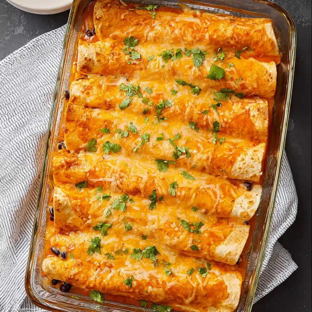 Butternut Squash Black Bean Enchiladas Recipe - Recipe Image