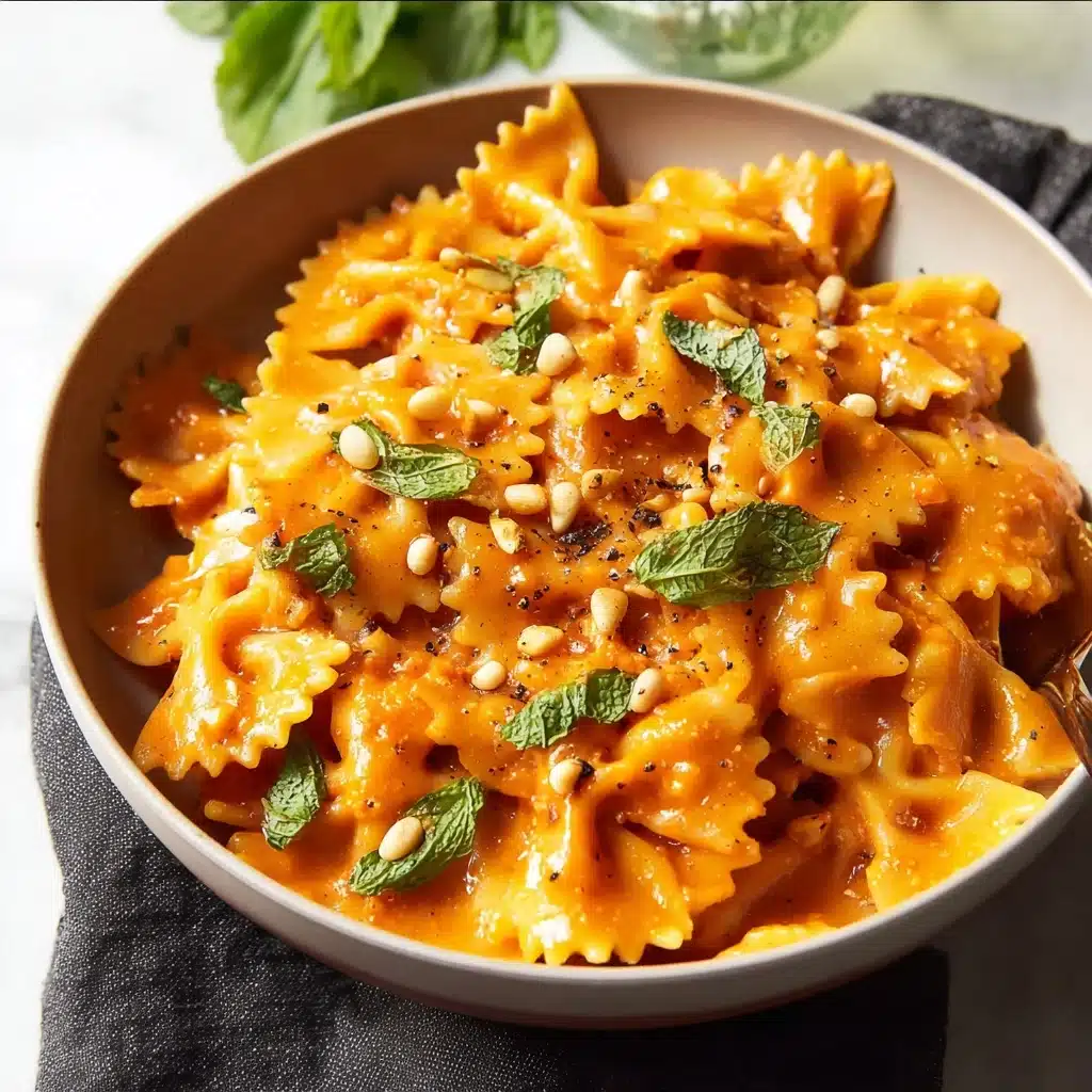 Vegan Pumpkin Pasta Recipe - Recipe Image