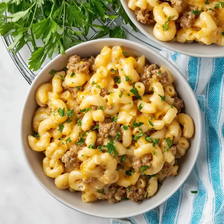 Cheeseburger Macaroni Recipe