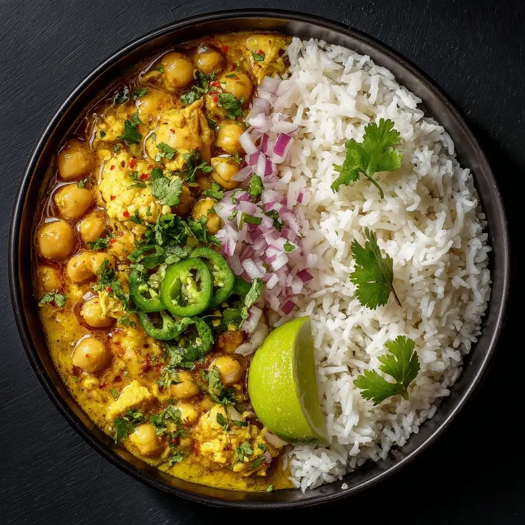 l Cauliflower and Chickpea Coconut Curry Recipe - Recipe Image