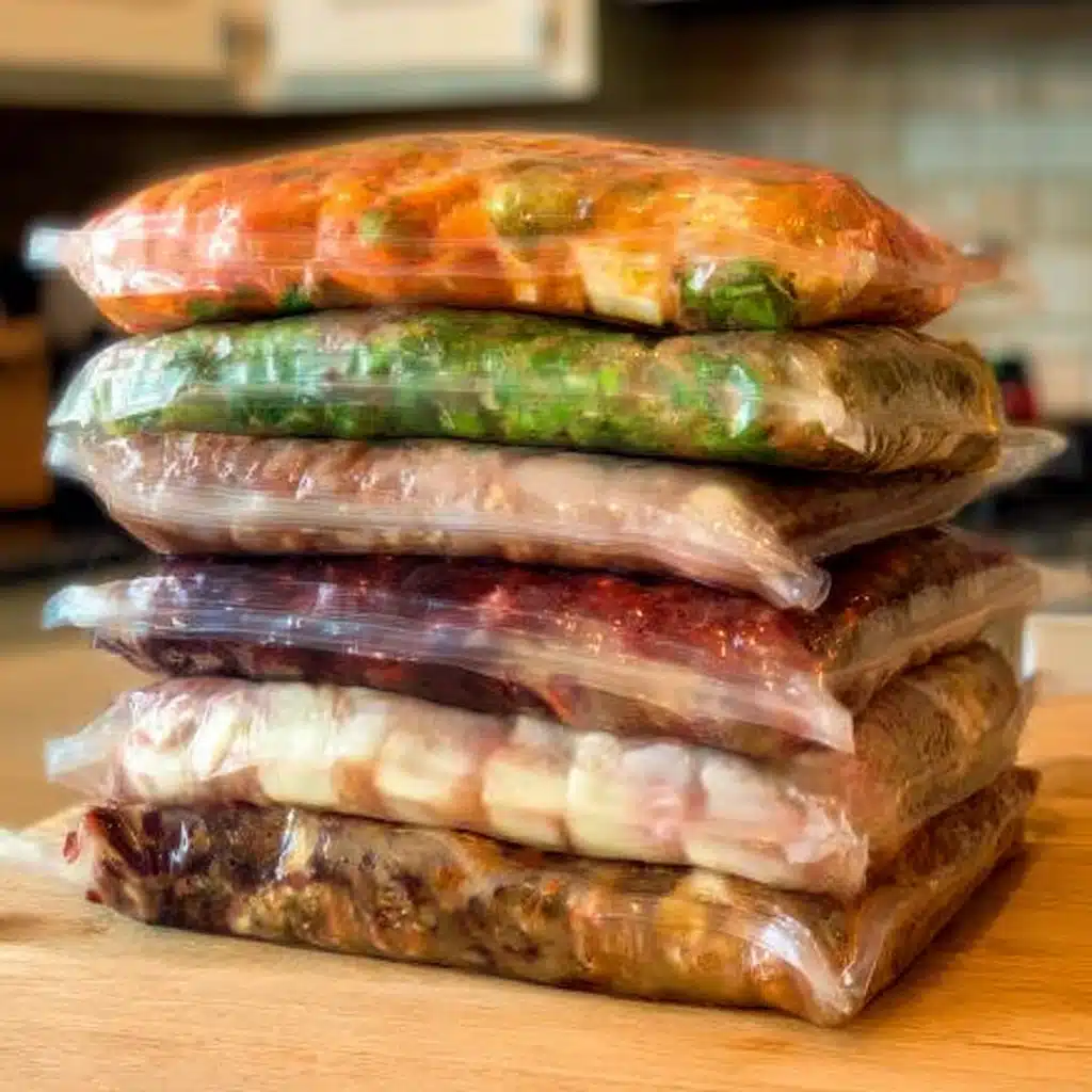 CrockPot Pepper Steak Freezer Meal Recipe