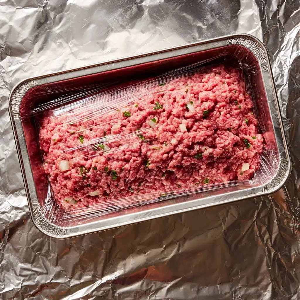 Freezer Meal Meat Loaf Recipe - Recipe Image