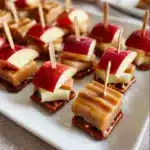 Caramel Apple Pretzel Bites Recipe