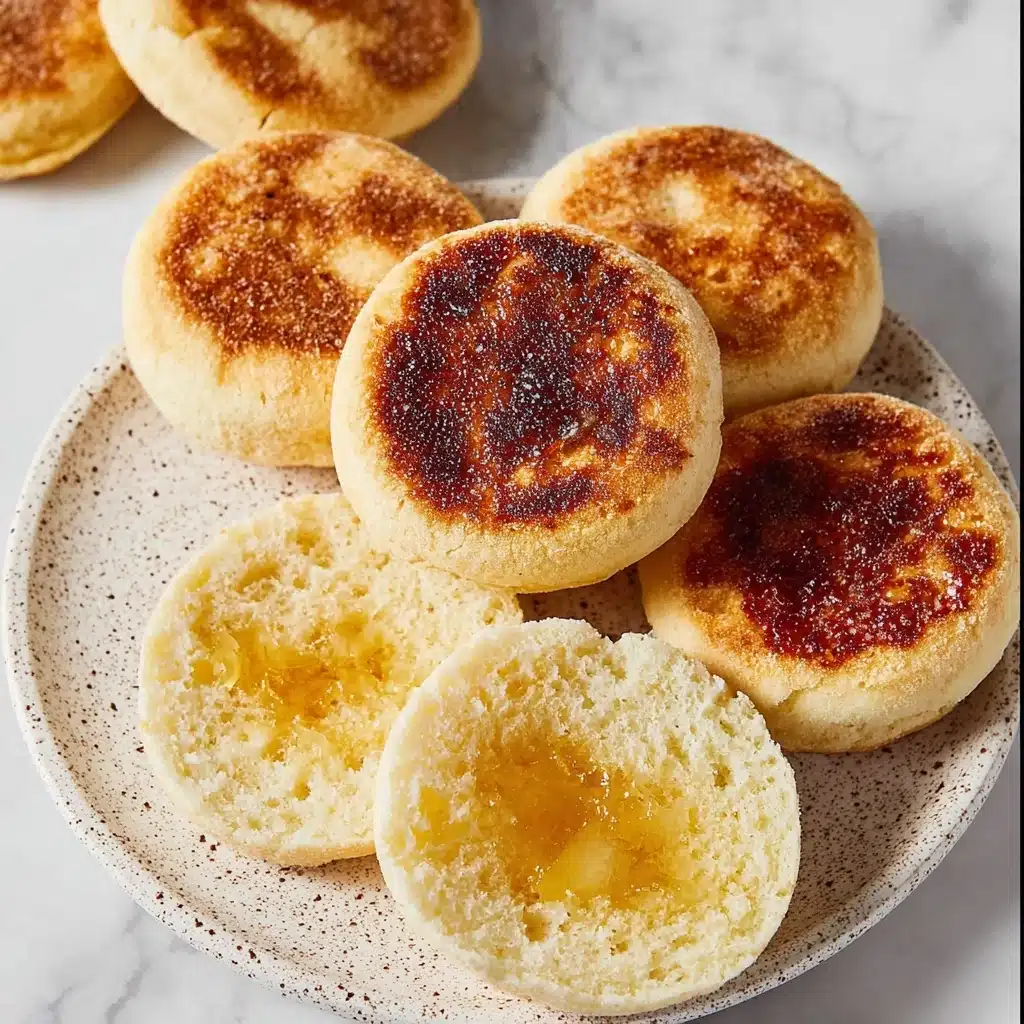 Homemade English Muffins Recipe - Recipe Image
