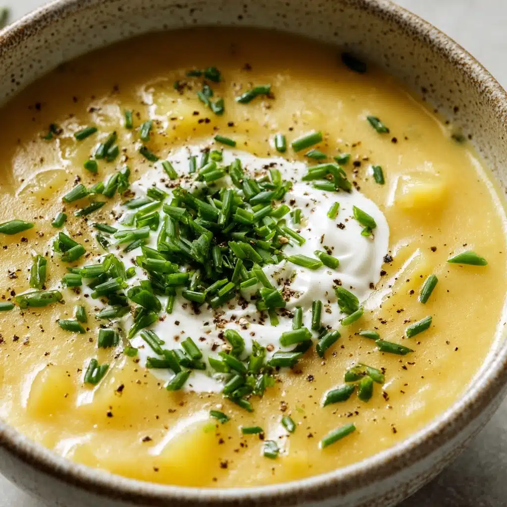 Cozy Irish Veggie & Potato Leek Soup: A Heartwarming Twist Recipe - Recipe Image