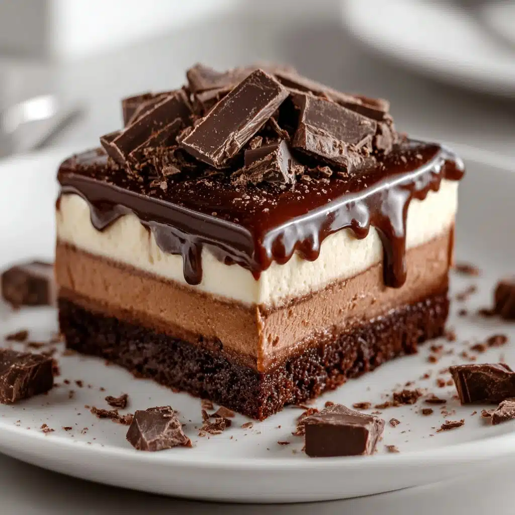 Chocolate MM Cookie Layered Dessert Recipe - Recipe Image