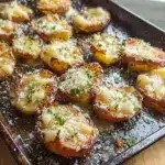 Parmesan Smashed Potatoes Recipe