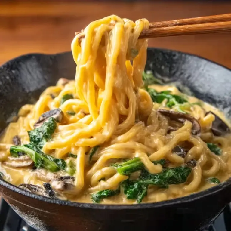 Creamy Miso Udon Recipe