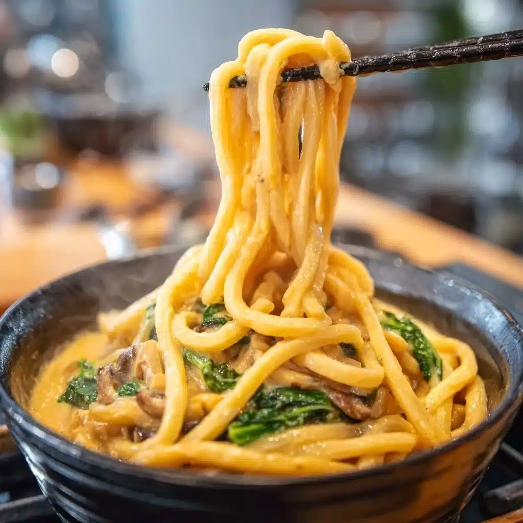 Creamy Miso Udon Recipe - Recipe Image