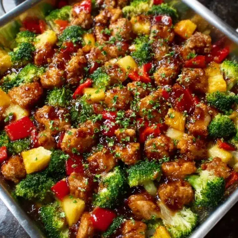 Sheet Pan Teriyaki Chicken & Veggies Recipe