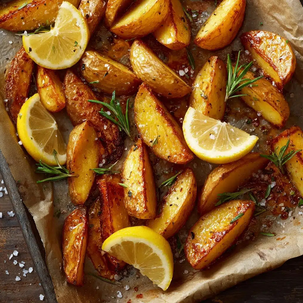 Spicy Lemon Potatoes – Add ½ teaspoon red pepper flakes for a kick Recipe - Recipe Image