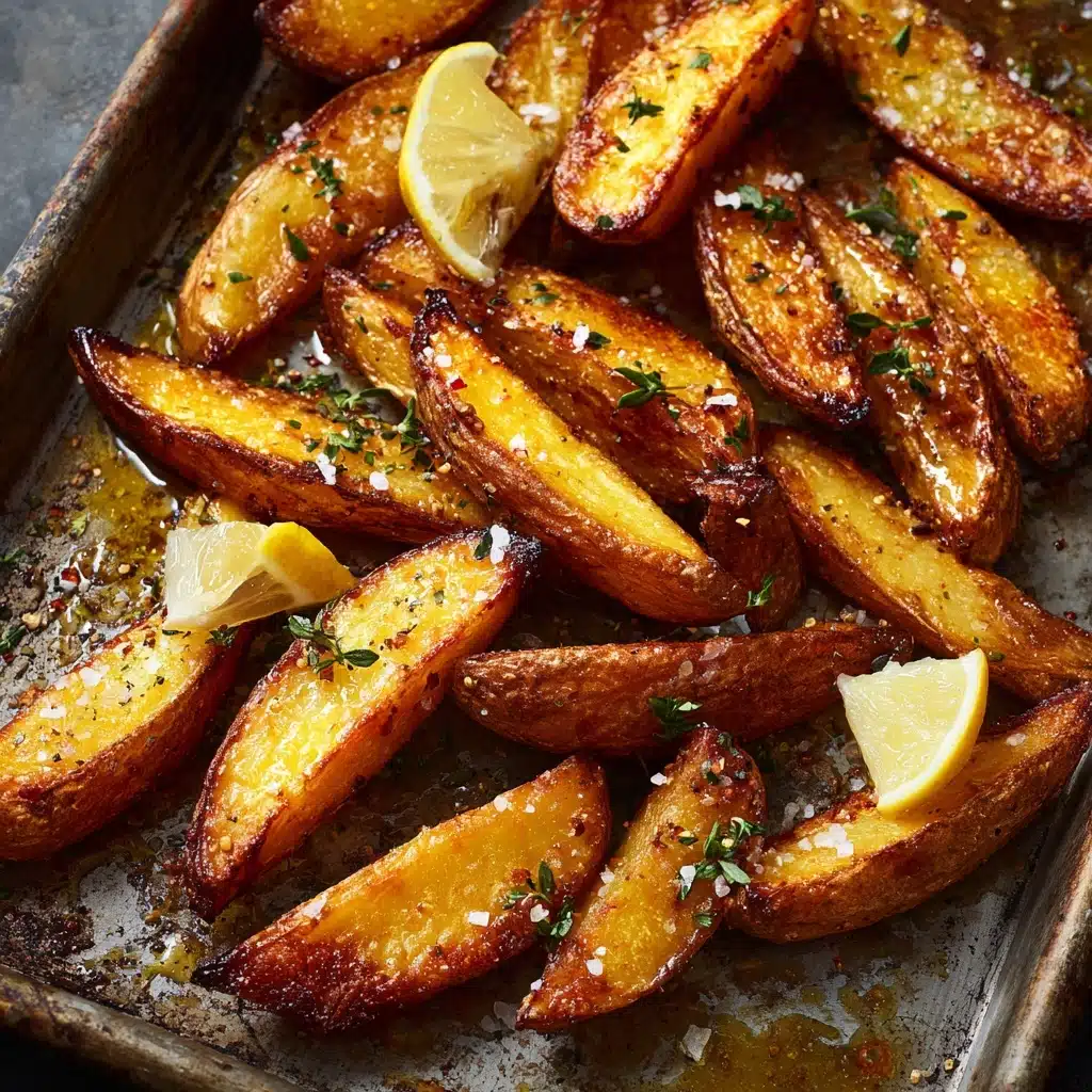 Spicy Lemon Potatoes – Add ½ teaspoon red pepper flakes for a kick Recipe - Recipe Image
