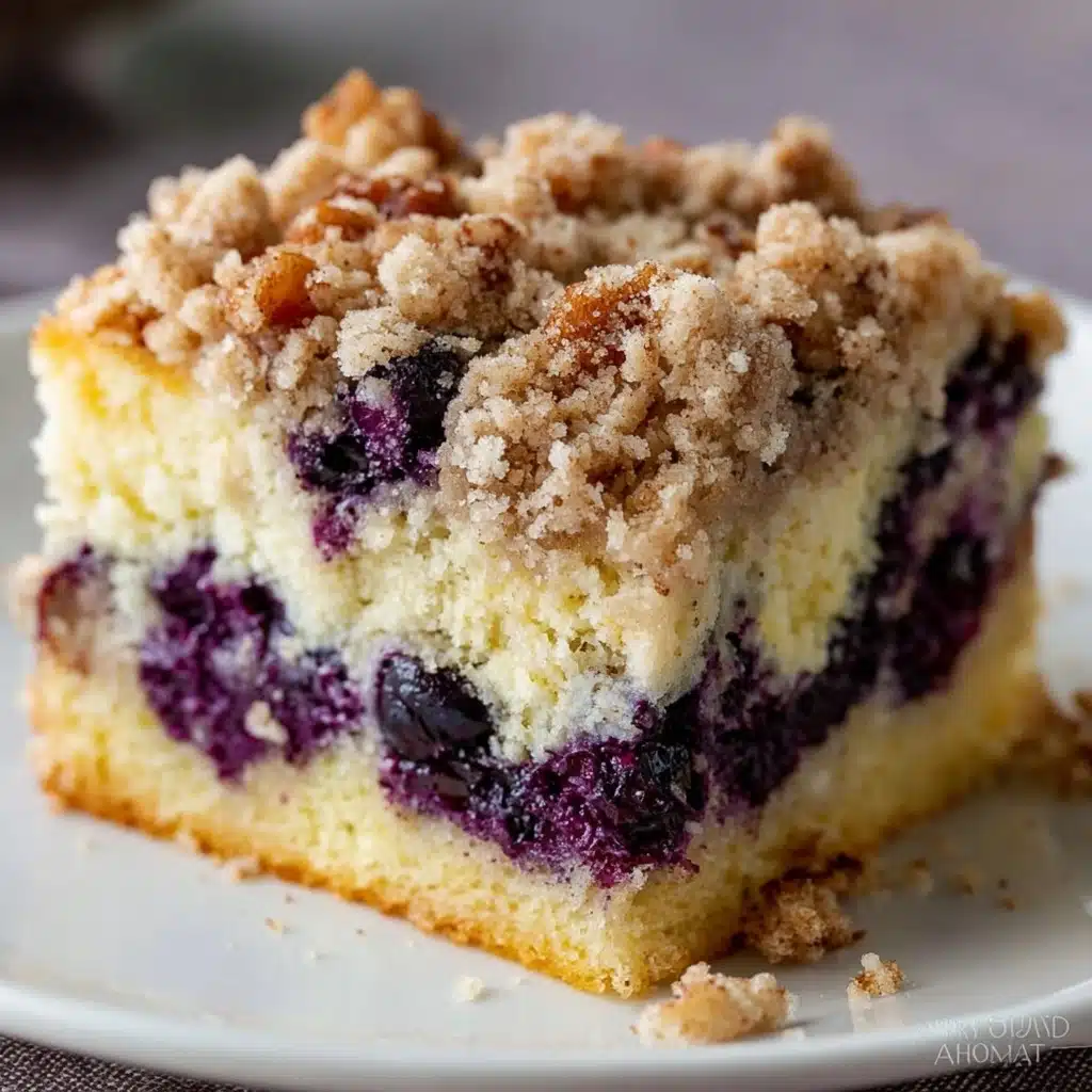 Blueberry Breakfast Cake Recipe - Recipe Image