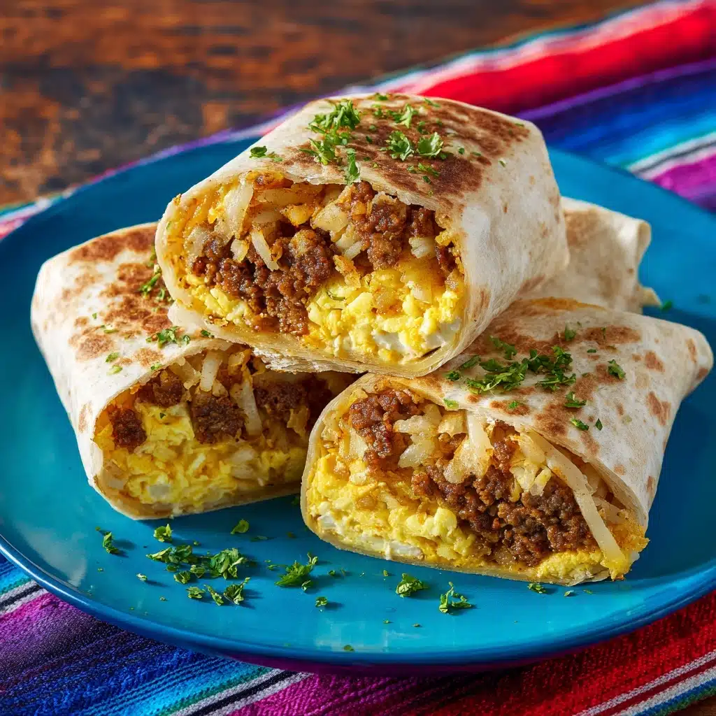 Make Ahead Breakfast Burritos Recipe - Recipe Image
