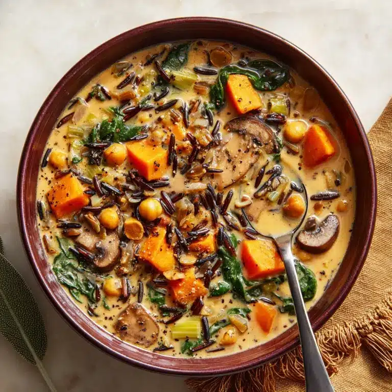 Pumpkin Wild Rice Soup Recipe