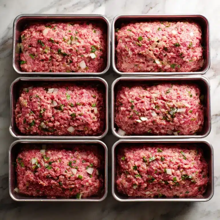 Freezer Meal Meat Loaf Recipe