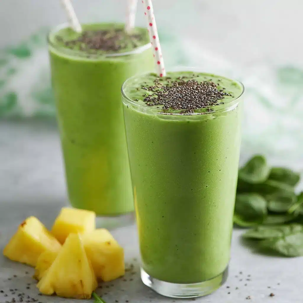 The Best Green Smoothie Recipe - Recipe Image