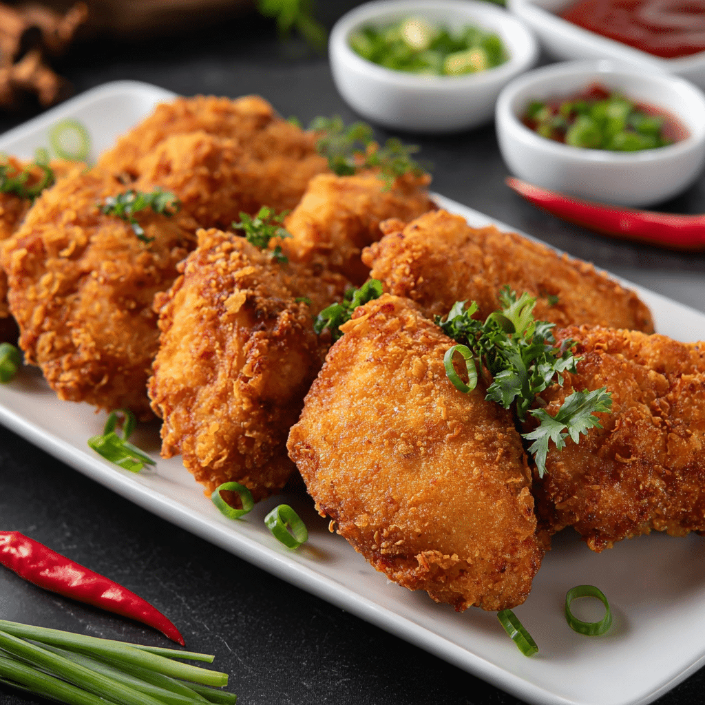 Breaded Chinese Chicken Recipe - Recipe Image