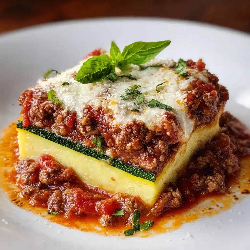 Ground Beef and Zucchini Casserole Recipe - Recipe Image