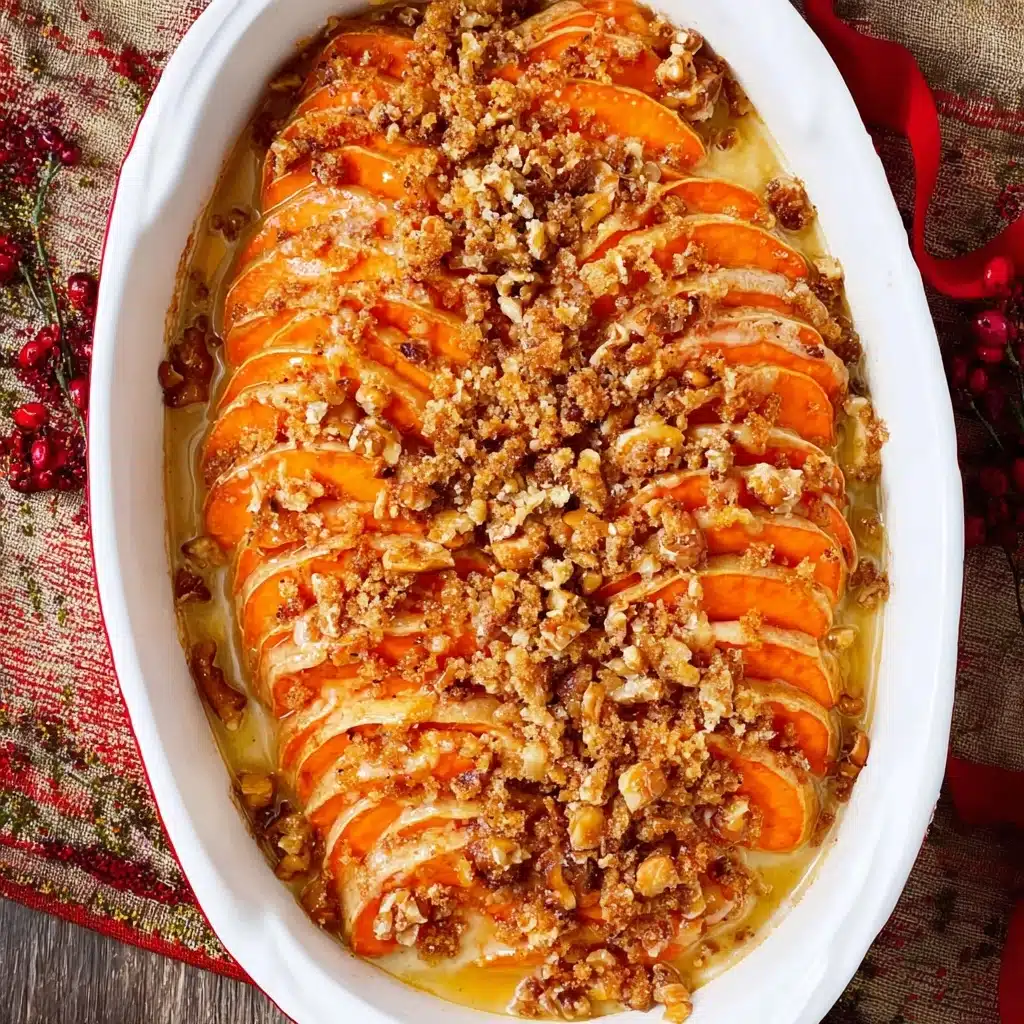 Hasselback Sweet Potato Casserole Recipe - Recipe Image