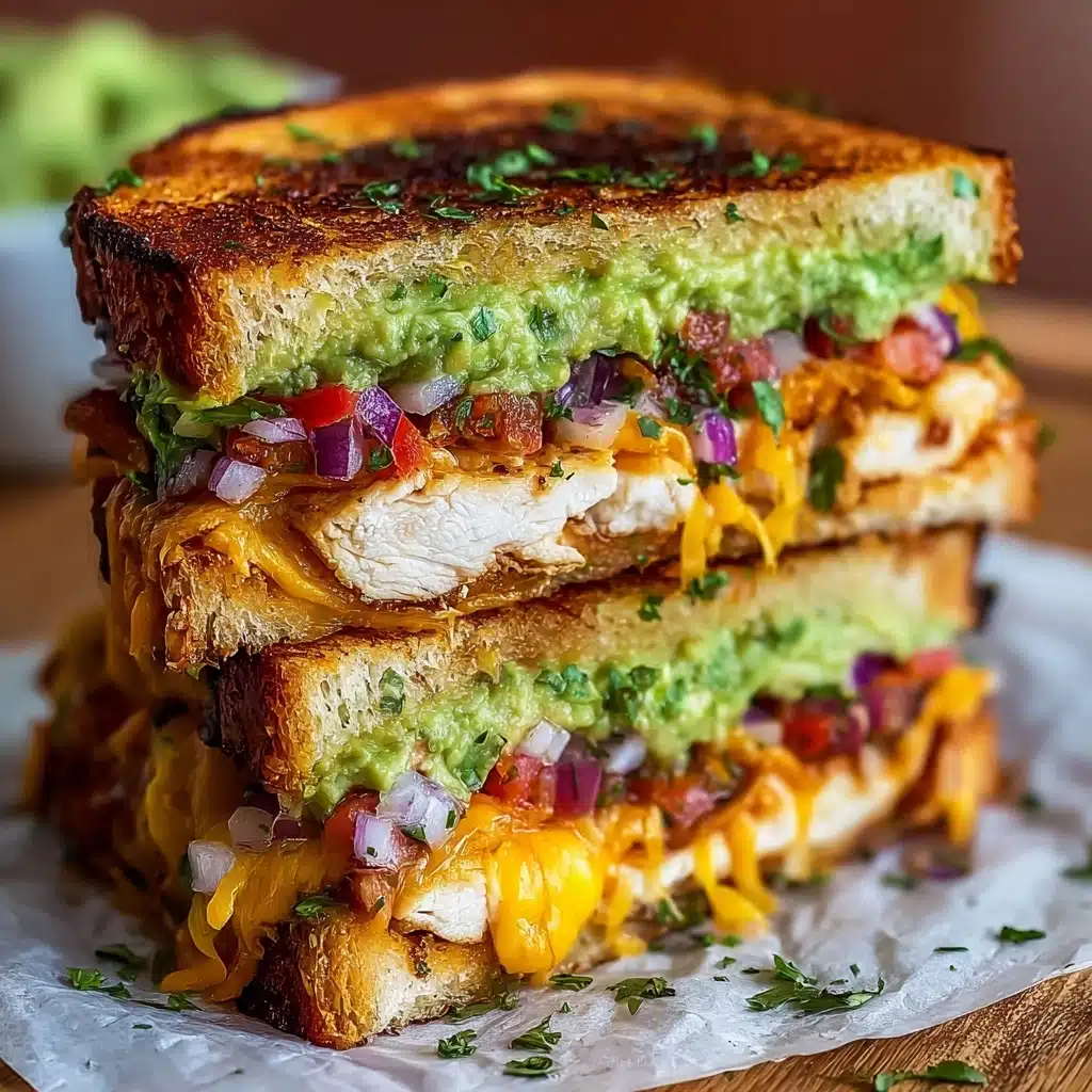 Chicken Avocado Melt Sandwich Recipe - Recipe Image