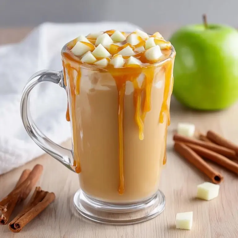 Caramel Apple Spice Iced Coffee Recipe