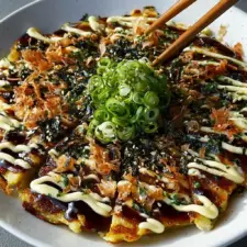 Okonomiyaki (Easy Japanese Cabbage Pancake) Recipe