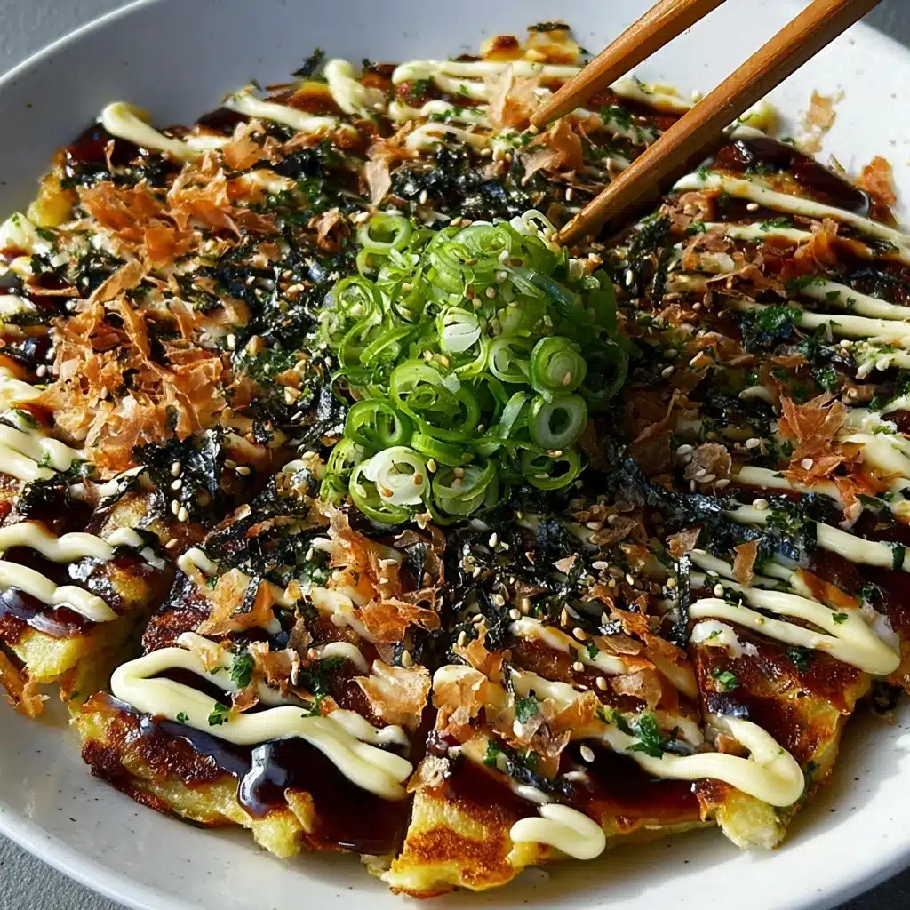 Okonomiyaki (Easy Japanese Cabbage Pancake) Recipe