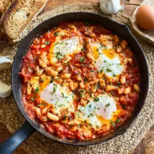 Spanish Beans & Eggs | The Ultimate One-Pan Skillet Recipe