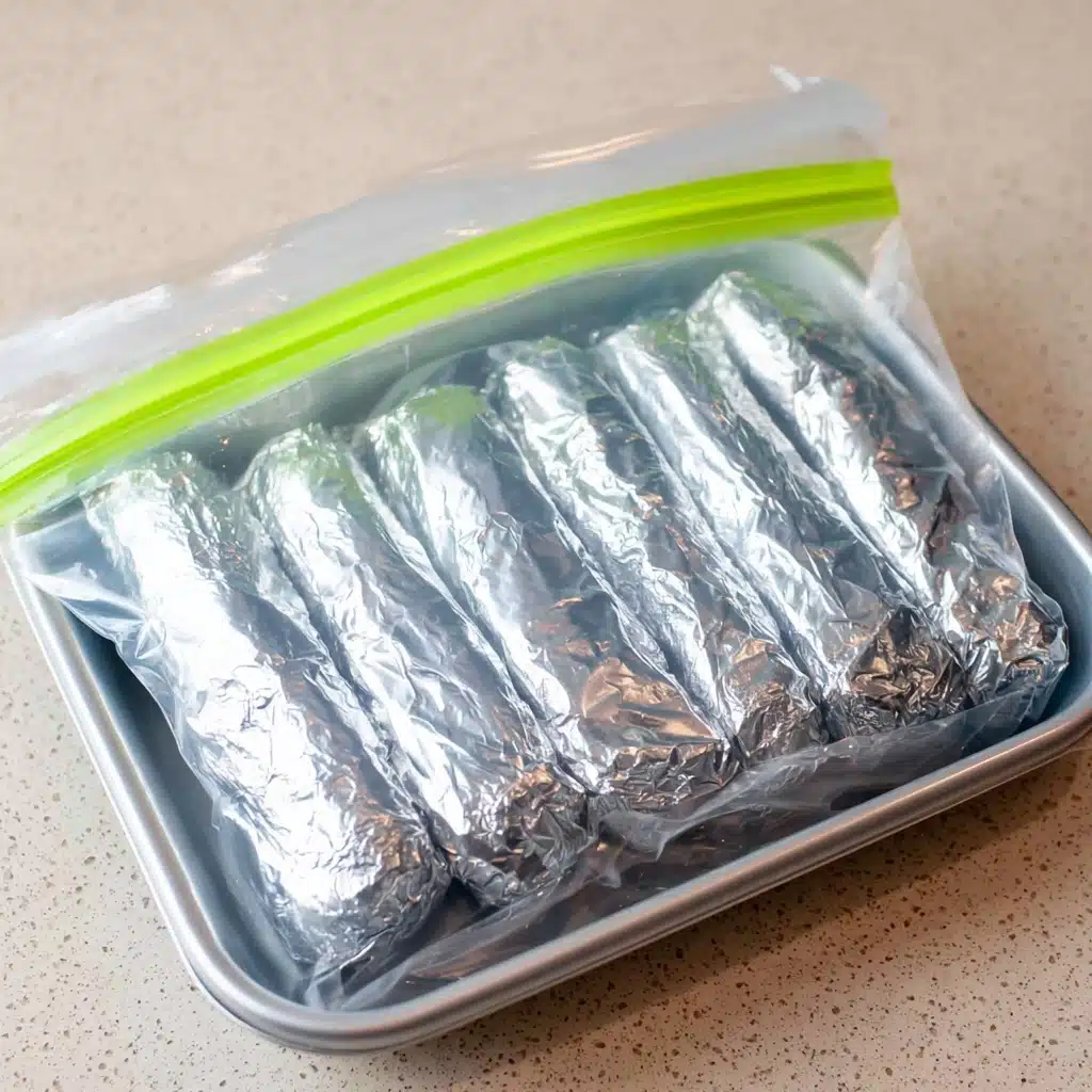 Make Ahead Breakfast Burritos Recipe