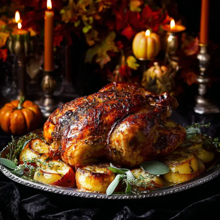 Cider Brined Roast Chicken Recipe