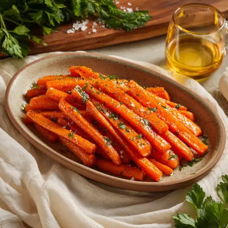 Roasted Honey Glazed Carrots Recipe