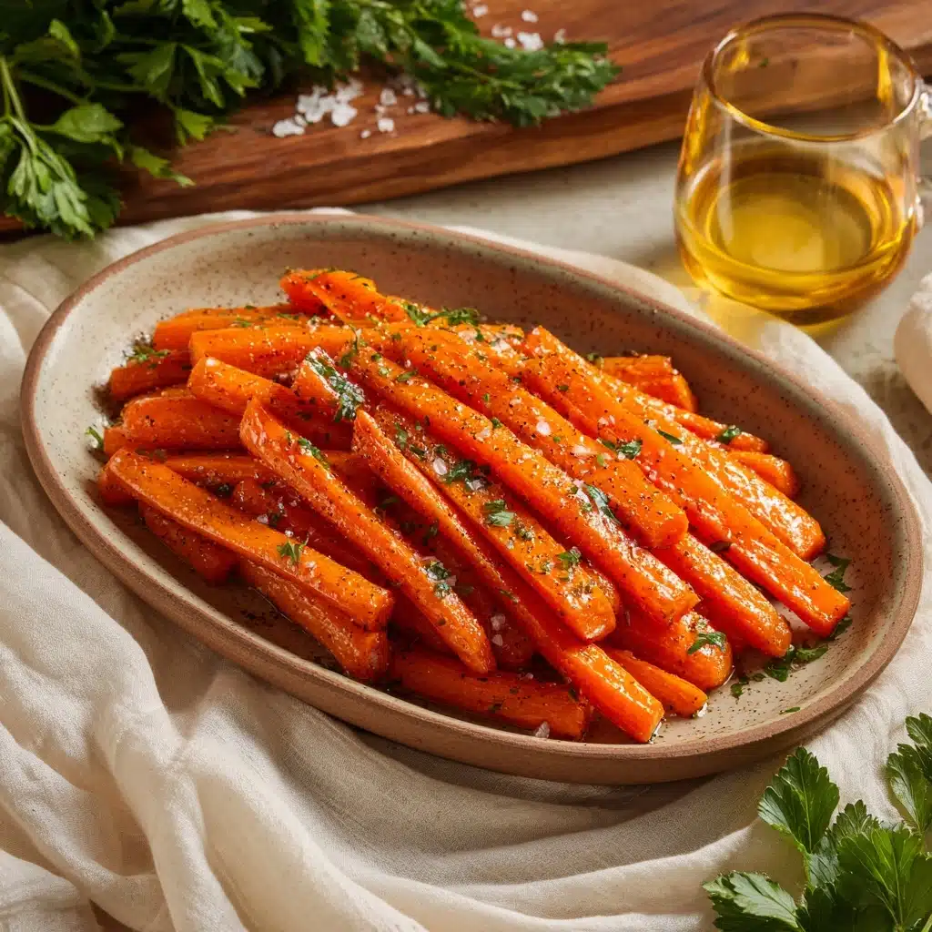 Roasted Honey Glazed Carrots Recipe