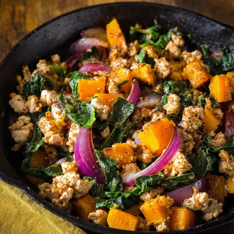 Ground Turkey and Butternut Squash Recipe