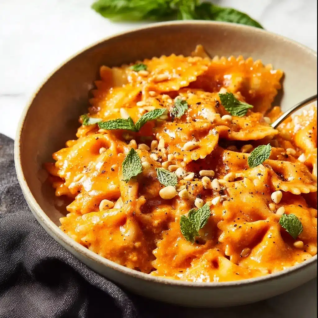 Vegan Pumpkin Pasta Recipe - Recipe Image