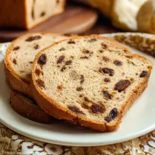 Bread Machine Cinnamon Raisin Bread Recipe