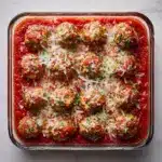 Mozzarella-Stuffed Turkey Pesto Meatballs Recipe