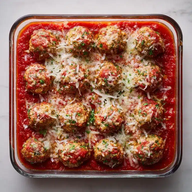 Mozzarella-Stuffed Turkey Pesto Meatballs Recipe