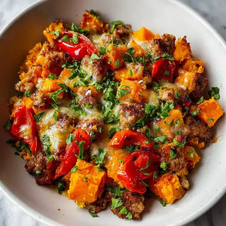 Ground Turkey Sweet Potato Bake Recipe