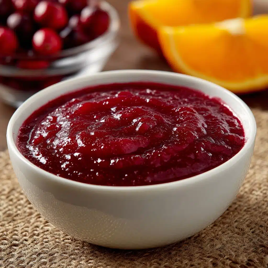 Easy Cranberry Sauce Recipe - Recipe Image