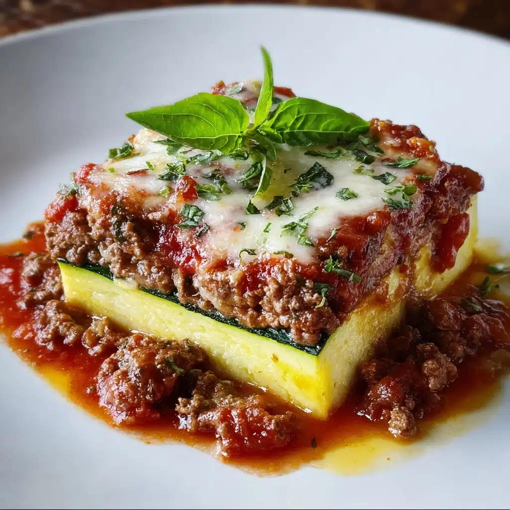 Ground Beef and Zucchini Casserole Recipe - Recipe Image