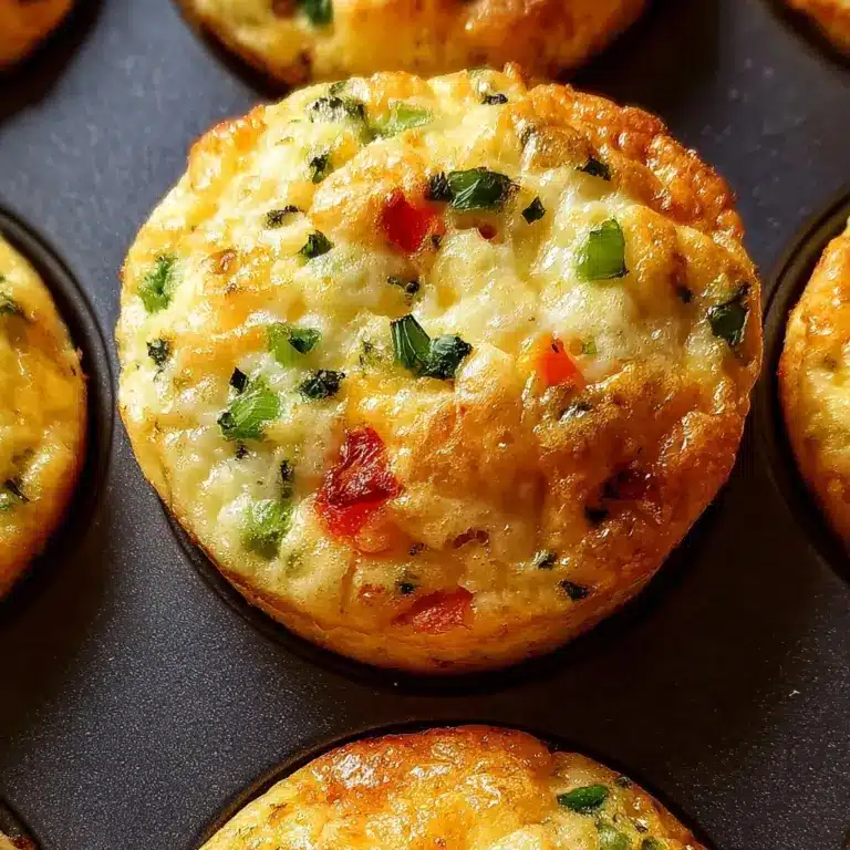 Fluffy Cottage Cheese Egg Muffins Recipe