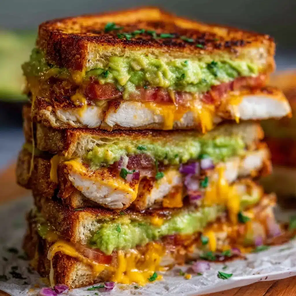 Chicken Avocado Melt Sandwich Recipe