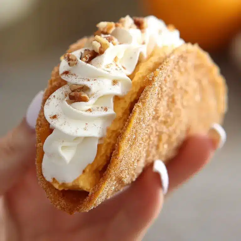 Pumpkin Pie Tacos Recipe