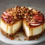 Apple Crumble Cheesecake Recipe