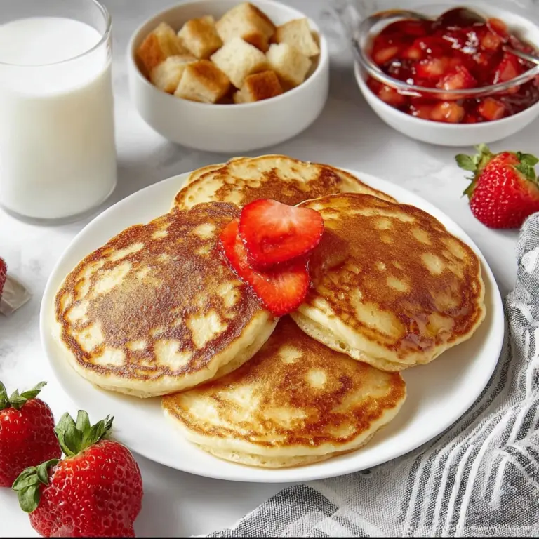 New York Cheesecake Pancake Recipe