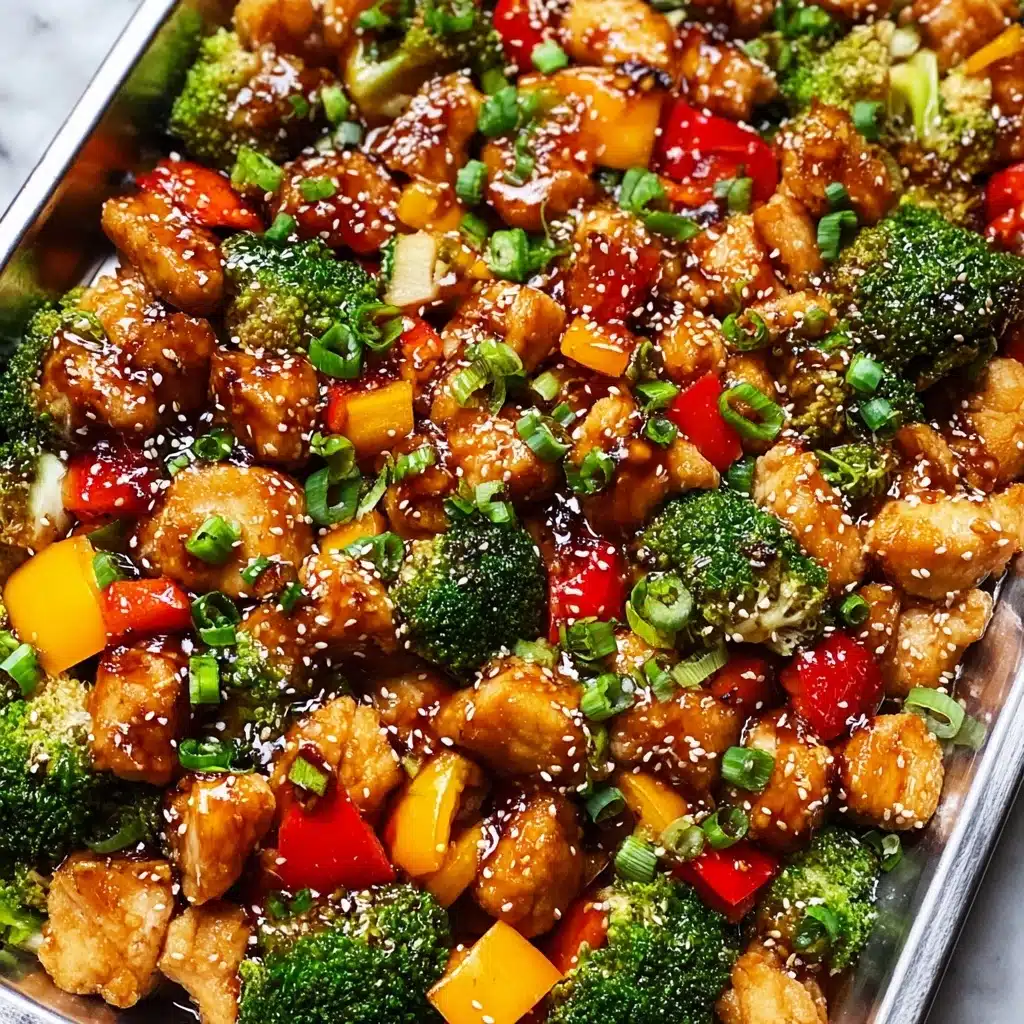 Sheet Pan Teriyaki Chicken & Veggies Recipe - Recipe Image