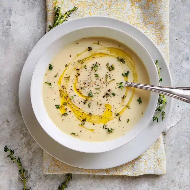 Julia Child's Creamy Potato Leek Soup Recipe