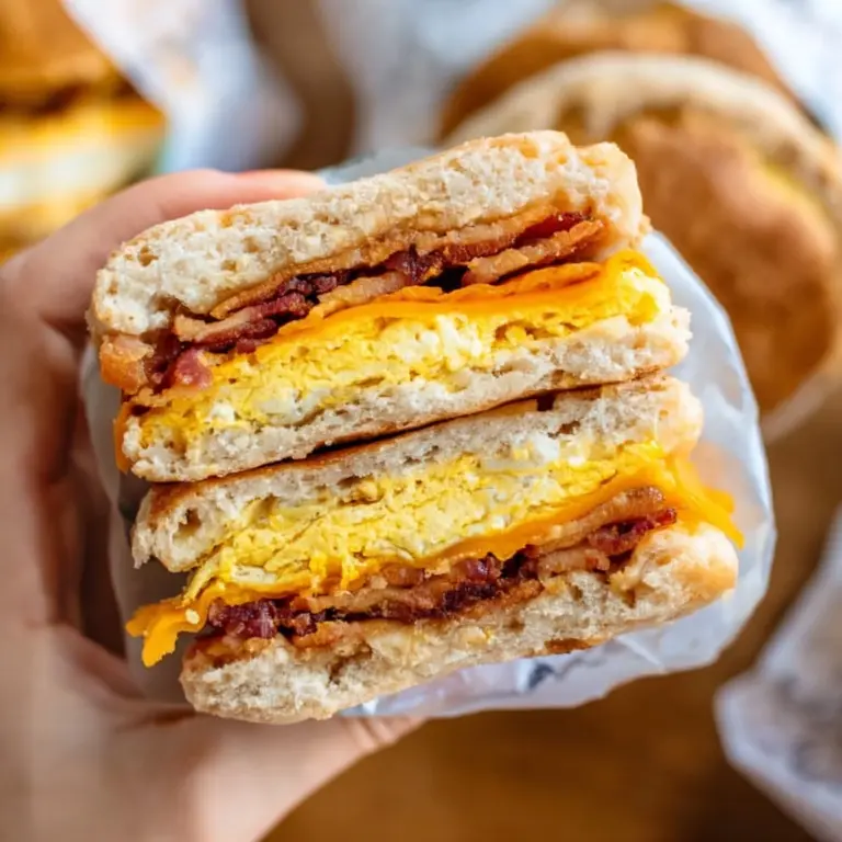 Freezer Breakfast Sandwiches Recipe