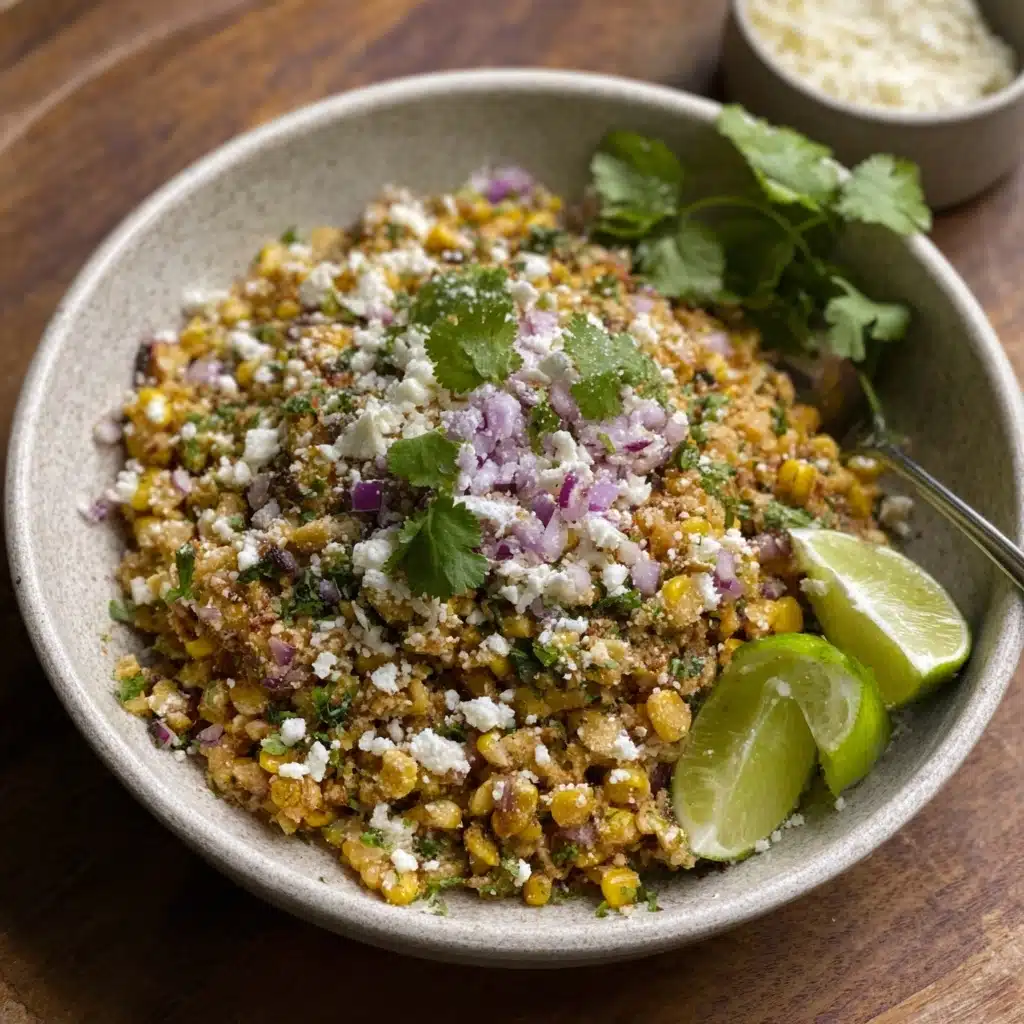Dairy-Free Mexican Street Corn Quinoa Salad Recipe - Recipe Image